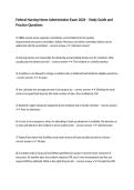 Federal Nursing Home Administrator Exam 2026 &ndash; Study Guide and Practice Questions