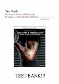 Test bank for Principles of Anatomy and Physiology 16th Edition all pages fully covered with test questions and answers guide A&plus;
