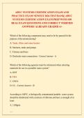 ABYC SYSTEMS CERTIFICATION EXAM AND  PRACTICE EXAM NEWEST 2026 TEST BANK&vert; ABYC  SYSTEMS CERTIFICATION EXAM PREP WITH 450  REAL EXAM QUESTIONS AND CORRECT VERIFIED  ANSWERS&sol; ALREADY GRADED A&plus; 