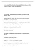 MAN 4310 TEST 1 REVIEW - FSU &vert; QUESTIONS AND ANSWERS &vert; 2026 UPDATE &vert; RATED 100&percnt; CORRECT&period;