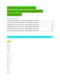 NIH Stroke Scale Groups A-F Complete Test &vert; 100&percnt; Correct Answers 2025