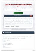 Certiport Software Development -2 20&plus; &lpar;Fully Updated 2026&rpar; Exam Questions &plus; Verified & Rationalized Answers   A&plus; Graded
