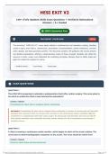 HESI Exit V2 140&plus; &lpar;Fully Updated 2026&rpar; Exam Questions &plus; Verified & Rationalized Answers   A&plus; Graded
