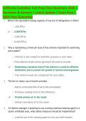 California Custodian Test Prep Class Questions 2026 &vert;  Questions & Answers &vert; Latest Update &vert; Exam Prep &vert;  100&percnt; Pass Guarantee