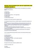 NAADAC MAIN EXAMINATION 2026 SET QUESTIONS AND ANSWERS GRADED