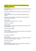 NAADAC LATEST 2026 TEST PAPER QUESTIONS AND ANSWERS GRADED 