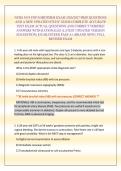 NURS 5433 FNP II MIDTERM EXAM 2026&sol;2027 PREP QUESTIONS AND A NEW UPDATED STUDY GUIDE COMPLETE ACCURATE TEST EXAM ACTUAL QUESTIONS AND CORRECT VERIFIED ANSWERS WITH RATIONALES &lpar;LATEST UPDATED VERSION 2026 EDITION&rpar; &vert;GUARANTEED PASS A&plus; &lpar;BRAND NEW&excl;&rpar; FULL REVI