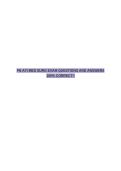 PN ATI MED SURG EXAM QUESTIONS AND ANSWERS 100&percnt; CORRECT&excl;&excl;