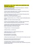 PROSTHETIC CPM STUDY GUIDE 2026 QUESTIONS AND ANSWERS GRADED
