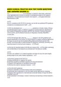 GOOD CLINICAL PRACTICE 2026 TEST PAPER QUESTIONS AND ANSWERS GRADED