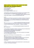 GOOD CLINICAL PRACTICE STUDY GUIDE 2026 EXAM QUESTIONS AND ANSWERS GRADED