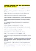 TENNESSEE TIMESHARE FINAL EXAM 2026 QUESTIONS AND ANSWERS GRADED