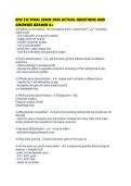 ECN 212 FINAL EXAM 2026 ACTUAL QUESTIONS AND ANSWERS GRADED 