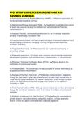 PTCE STUDY GUIDE 2026 EXAM QUESTIONS AND ANSWERS GRADED