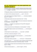 EPA 609 COMPREHENSIVE 2026 EXAM QUESTIONS AND ANSWERS GRADED