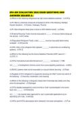 EPA 609 EVALUATION 2026 EXAM QUESTIONS AND ANSWERS GRADED
