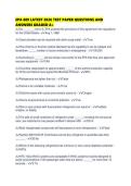 EPA 609 LATEST 2026 TEST PAPER QUESTIONS AND ANSWERS GRADED
