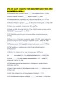EPA 609 MAIN EXAMINATION 2026 TEST QUESTIONS AND ANSWERS GRADED