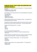 CYBERARK SENTRY STUDY GUIDE 2026 QUESTIONS AND ANSWERS GRADED