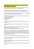 CYBERARK SENTRY CORE EXAM TEST 2026 QUESTIONS AND ANSWERS GRADED