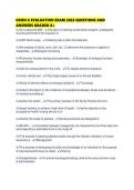 COHN-S EVALUATION EXAM 2026 QUESTIONS AND ANSWERS GRADED A&plus; 
