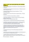 COHN-S LATEST 2026 EXAM QUESTIONS AND ANSWERS GRADED A&plus;