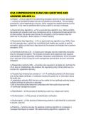 CISA COMPREHENSIVE EXAM 2026 QUESTIONS AND ANSWERS GRADED