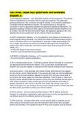 CISA FINAL EXAM 2026 QUESTIONS AND ANSWERS GRADED