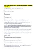 CISA EVALUATION EXAM 2026 QUESTIONS AND ANSWERS GRADED 
