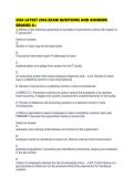 CISA LATEST 2026 EXAM QUESTIONS AND ANSWERS GRADED