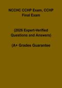 NCCHC CCHP Final Exam PDF &vert; Certified Correctional Health Professional Study Guide