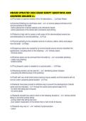 NDAEB UPDATED 2026 EXAM SCRIPT QUESTIONS AND ANSWERS GRADED 