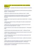 NDAEB LATEST 2026 EXAM QUESTIONS AND ANSWERS GRADED