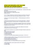 APPIAN LEAD DEVELOPER LATEST 2026 EXAM QUESTIONS AND ANSWERS GRADED