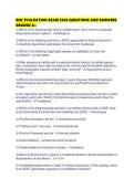 BOC EVALUATION EXAM 2026 QUESTIONS AND ANSWERS GRADED