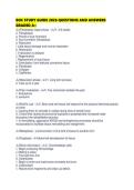 BOC STUDY GUIDE 2026 QUESTIONS AND ANSWERS GRADED