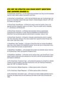EPIC IMP 100 UPDATED 2026 EXAM SCRIPT QUESTIONS AND ANSWERS GRADED