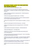 AIR ASSAULT PHASE 1 LATEST 2026 EXAM QUESTIONS AND ANSWERS GRADED