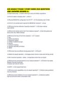AIR ASSAULT PHASE 1 STUDY GUIDE 2026 QUESTIONS AND ANSWERS GRADED