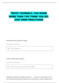 MNGT 3100 EXAM 4 QUESTIONS WITH CORRECT ANSWERS