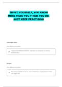 SUMNERS MNGT 3100 EXAM 1 QUESTIONS WITH CORRECT ANSWERS