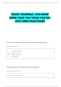 MNGT 3100 EXAM 1 QUESTIONS WITH CORRECT ANSWERS