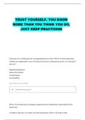MNGT 3100 EXAM 2 QUESTIONS WITH CORRECT ANSWERS