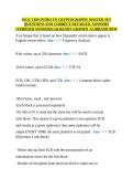 WGU C839 INTRO TO CRYPTOGRAPHY MASTER SET QUESTIONS AND CORRECT DETAILED  ANSWERS &lpar;VERIFIED ANSWERS&rpar; &vert;ALREADY GRADED  A&plus;&vert;&vert;BRAND NEW