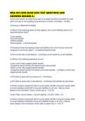 MBA 601 CORE EXAM 2026 TEST QUESTIONS AND ANSWERS GRADED
