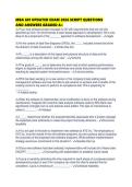 MBA 601 UPDATED EXAM 2026 SCRIPT QUESTIONS AND ANSWERS GRADED