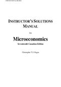 Microeconomics 17th Canadian Edition by Christopher Ragan Solution Manual &vert;ISBN&colon; 9780137324361&vert; Guide A&plus;