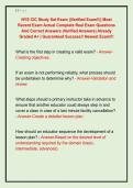 NYS CIC Study Set Exam &vert;&vert;Verified Exam&excl;&excl;&vert;&vert; Most  Recent Exam Actual Complete Real Exam Questions  And Correct Answers &lpar;Verified Answers&rpar; Already  Graded A&plus; &vert; Guaranteed Success&excl;&excl; Newest Exam&excl;&excl;&excl;
