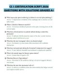 CS 1 CERTIFICATION SCRIPT 2026 QUESTIONS WITH SOLUTIONS GRADED A&plus;