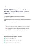 NGN RN EXIT HESI Comprehensive Evolve Exam  2025-2026 &vert;&vert; Expert Verified Questions & Answers  &lpar;Rated A&plus;